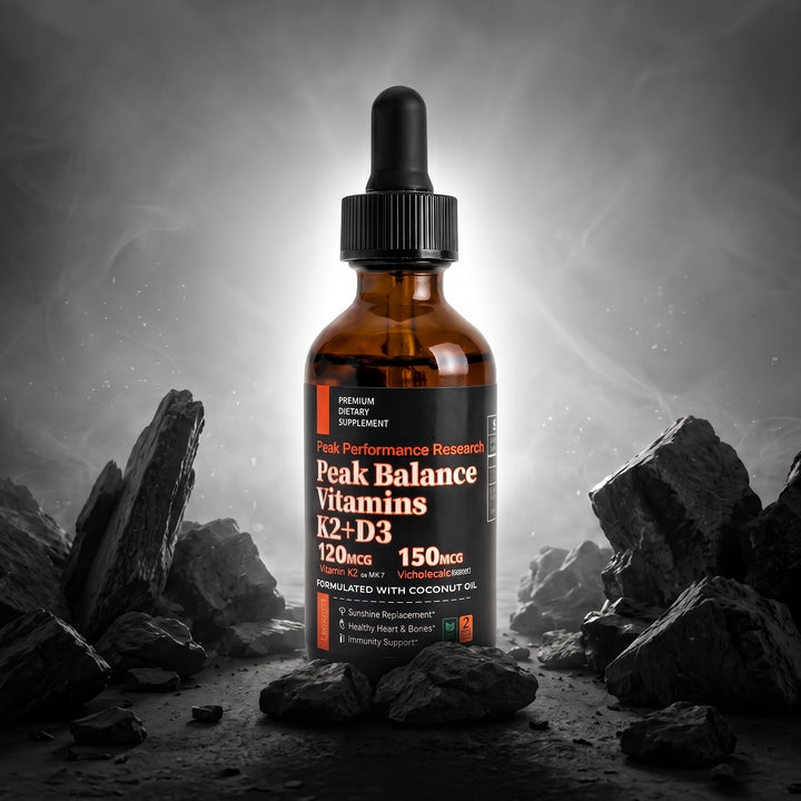 Vitamin K2 + D3 Liquid Drops with MCT Coconut Oil