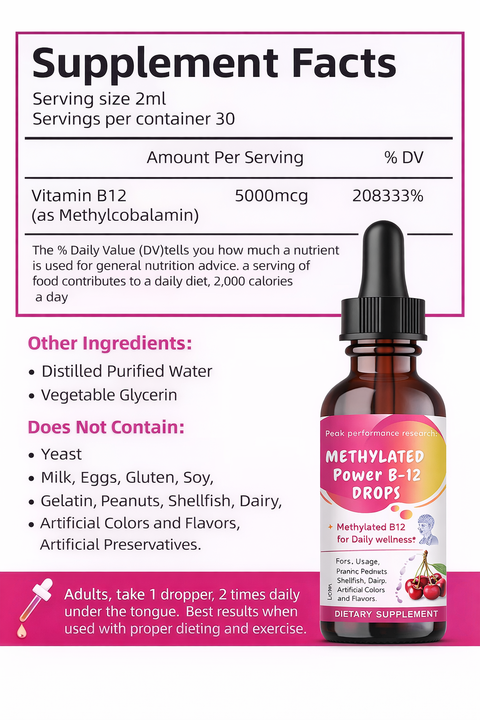 Vitamin B12 Liquid Drops