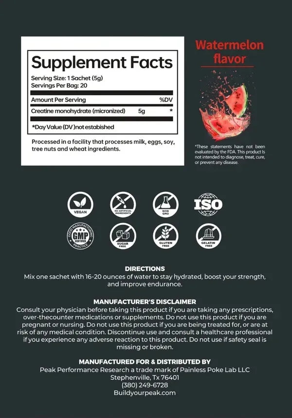 Creatine Drink Mix